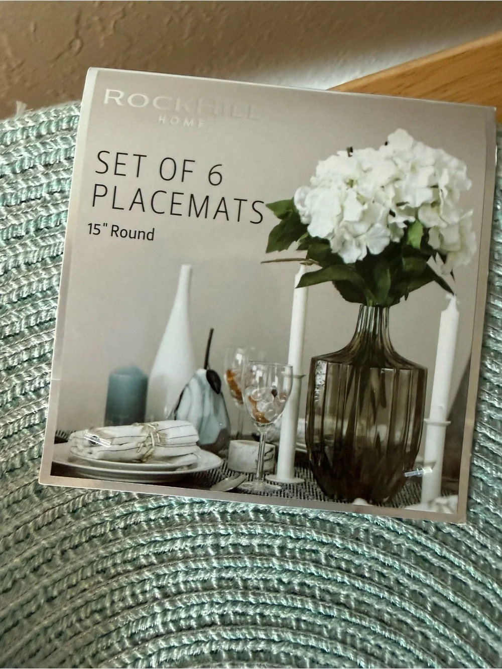 Rockhill Home decorative aqua